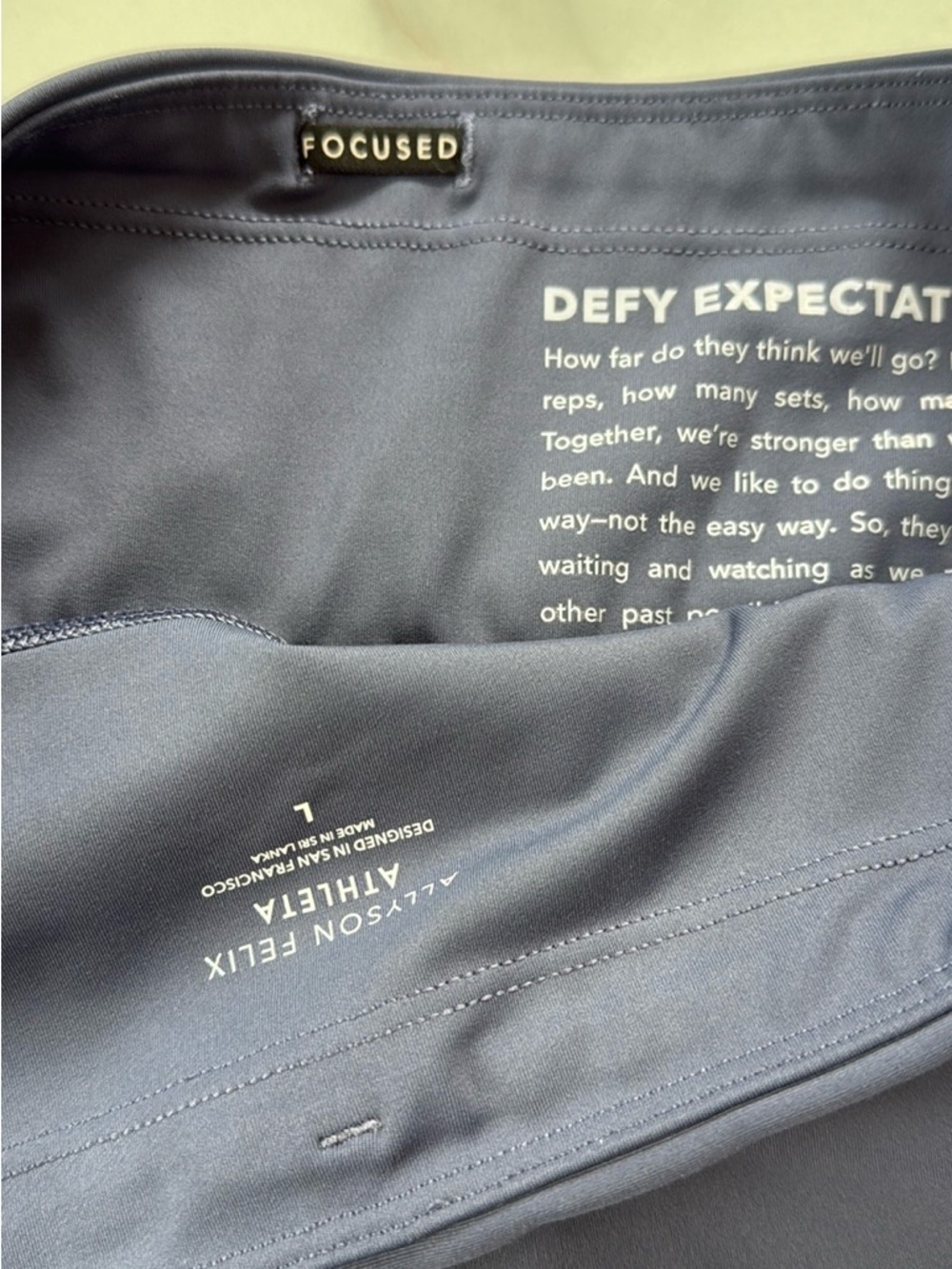 Athleta Navy Blue Athletic Mid-Rise Performance Shorts - Picture 6 of 6